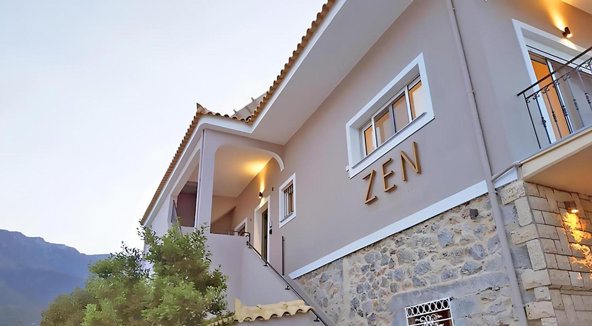 הוילה Zen Minimal Luxury Housing Tyros מראה חיצוני תמונה