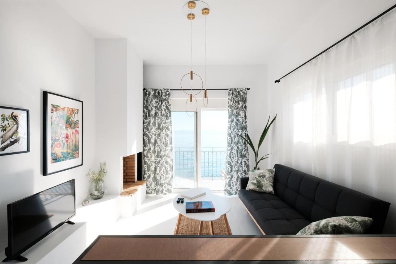 הוילה Zen Minimal Luxury Housing Tyros מראה חיצוני תמונה